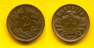 Schweiz 2 Rappen 1929 f.stgl 14,95 EUR  zzgl. 4,20 EUR Versand