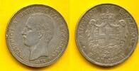 Griechenland 5 Drachmen 1876 George I ss 49,95 EUR  zzgl. 4,95 EUR Versand