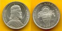 Ungarn 5 Pengö 1938 Miklós Horthy Death of St. Stephen stgl 59,95 EUR  zzgl. 4,95 EUR Versand
