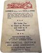 Etats-unis  United-States Coins - United States - Dime Saver Booklet by Prudential Savings and Loan Association vz ensemble