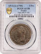 Directoire Coin France - 2 Décimes Dupré - An 4 A Paris Paris SUP / PCGS AU 58