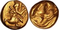 Grèce Darique 465-425 avant J.C. Coin - Achemenid Empire Artaxerxes II - Gold Daric - Pedigree Monte