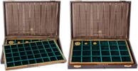  Médailler Numismatic supplies - Abafil box Brown Minidiplomat - Green v... 170,00 EUR  zzgl. 15,00 EUR Versand