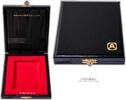 Médailler Numismatic supplies - Abafil box 1 Slab Format - Red velvet -