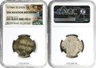 Espagne 2 Reales Coin - Spain Carlos III - 1778-M PJ 2 Reales Madrid - Treasure MarbleHead Hoard - Excavation recovery - NGC -