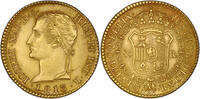 Espagne  Coin - Spain Joseph Napoléon - gold 80 Reales 1813 Madrid - Kingdom of Spain AU+, AU+
