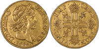 Louis d'or à la mèche courte Coin- France Louis XIII Gold Louis d'or de Warin à la mèche c