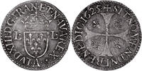 Essai en argent du Liard Coin - France Louis XIII - silver pattern essai Liard 1625 A Paris AU+, AU+