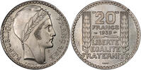 France 20 Francs Coin - France Essai - 20 Francs Turin 1939 - Cupronickel -