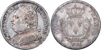 France 5 Francs Coin - France Louis XVIII - 5 Francs - 1815 A Paris -