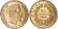 France 10 Francs Coin France - Napoleon III - Gold 10 Francs or - 1859 A Paris -