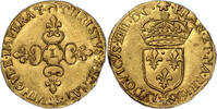 France Écu d'or Coin France - Louis XIII - Gold - Ecu d'or au soleil - type 1 - 1636 L Bayonne -