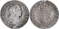 France Quart d'écu Coin France - Louis XV - 1/4 d'Ecu France et Navarre - 1719/8 D Lyon -