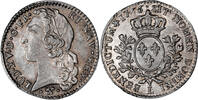 France 1/5 Écu aux branches d'olivier Coin France - Louis XV - 1/5 écu au Bandeau - 1766 L bayonne -