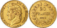 France 20 Francs Louis Philippe I Coin France - Louis Philippe - Gold - 20 Francs or - 1840 W Lille Caducée - 4 508 examples -