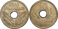 France 10 centimes État Français France - Pattern 10 centimes 1941 - Maillechort -