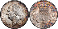 France 5 Francs Coin France - Louis XVIII - 5 Francs - 1823 A Paris -
