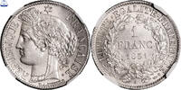 France 1 Franc Cérès Coin France - 1 Franc 1851 A Paris -