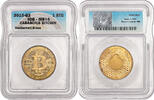 Etats-unis Cryptomonnaie Monnaie bitcoin physique cryptomonnaie – Bitcoin – 2013 Casascius 1 BTC – ICG MS 64 – laiton -