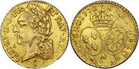 France Louis d'or à la vieille tête Coin France - Louis XV - Gold - Louis d'or à la vieille tête - 1772 A Paris - 2nd semester -