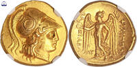 Grecque Statère Greek coin - Kingdom of Macedon - Philip III - Gold Stater - Babylone - NGC XF star Strike: 5/5 - Surface: 4/5 -