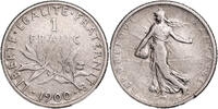 France 1 Franc Coin France - 1 franc Semeuse - 1900 -