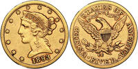 Etats-unis 5 dollars Coin United-States - Gold 5 dollars - 1893 CC Carson city - 60 000 examples -