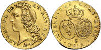 France Demi louis d'or au bandeau Coin France - Louis XV - Gold - Demi Louis d'or au Bandeau - 1746 S Reims -