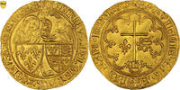 France Salut d'or Coin - Henry VI - Gold Salut d'or - Rouen - PCGS MS 63 - Treasure Hoard - the One Hundred Years war -