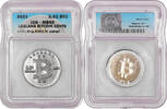 Cryptomonnaie Bitcoin CRYPTOCURRENCY COIN – 2021 LEALANA 0.01 BTC – UNFUNDED – Nickel Plated – ICG MS 68 -