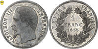 France 1 Franc Coin France - Napoléon III - 1 franc 1855 A Paris - Proof -