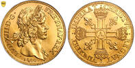 France Coin France - Louis XIII - Modern Restrike Monnaie de Paris Gold - 10 Louis d or - 1640 (1972) A Paris 10 Louis d or 1640 SPL / PCGS MS 63