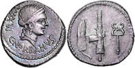 Romaine Denier 83 AC Roman coin - Norbana - Denarius Silver - Rome - 83 ... 550,00 EUR  zzgl. 35,00 EUR Versand