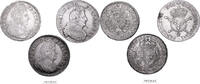 France 1/2 Écu aux 3 couronnes, 1/2 Écu aux Insignes, 1/2 1694, 1701, 17... 750,00 EUR  zzgl. 35,00 EUR Versand