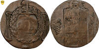 France 2 sols à la balance Coin France - Convention - 2 sols à la balance - 1793 W Lille - Error Planchet -