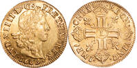 Louis dor Juvénile Coin France - Louis XIV - Gold Louis dor au buste juvénile - 1669 L Bayonne Bayonne vz