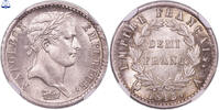 Coin France - Napoleon I - 1/2 franc 1813 A Paris FDC / NGC MS 66
