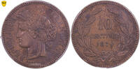 France Essai Coin France - Trial 10 centimes - 1870 E -