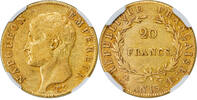 France 20 Francs Coin France - Napoleon I - Gold - 20 francs or AN 13 T Nantes - NGC VF 35 - 912 examples Nantes -