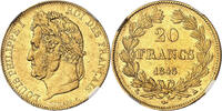 Coin France - Louis Philippe I - Gold - 20 francs or - 1845 A Paris - NGC AU 55 - 939 examples Paris SUP / NGC AU 55
