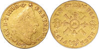 France Louis d'or aux 4L Coin France - Louis XIV - Gold - Louis d'or aux 4 L - 1693 AA Metz - Hoard - Treasure of Valenciennes Metz -