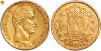 France 40 francs Coin France - Charles X - Gold - 40 Francs or - 1830 - MA Marseille - PCGS AU 53 - 1020 examples Marseille -