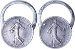  Objet collection France - Collection Eloi Pernet - Porte-cl&eacute;s semeuse v... 150,00 EUR  zzgl. 15,00 EUR Versand