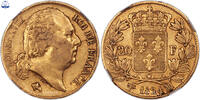 France 20 Francs 1824 Coin- France Louis XVIII - Gold - 20 Francs or 182... 3500,00 EUR  zzgl. 35,00 EUR Versand