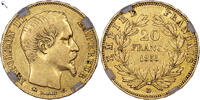 France 20 Francs 1855 Napoleon III CoinFrance - Napol&eacute;on III - Gold 20 F... 1800,00 EUR  zzgl. 35,00 EUR Versand