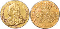 Demi-Louis dor Coin France - Louis XV - Gold - Demi-louis d’or aux lunettes - 1726 N Montpellier - Attributed to the Treasure of Rue Mouffetard ss