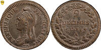 France 2 D&eacute;cimes Directoire Coin France - 2 D&eacute;cimes Dupr&eacute; - An 4 A Paris... 1300,00 EUR  zzgl. 35,00 EUR Versand