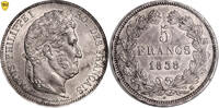 France 5 Francs 1838 Louis-Philippe I Coin France - Louis Philippe - 5 F... 600,00 EUR  zzgl. 35,00 EUR Versand