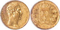 France 20 Francs France - Charles X - Gold - 20 francs or 1826 Q Perpignan - PCGS AU 55 - 4538 examples Perpignan -