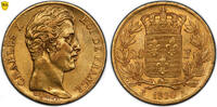France 20 Francs Coin- France - Charles X - 20 francs or 1830 A Paris Paris -